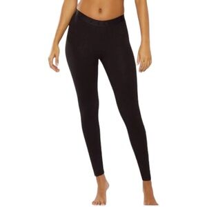 Savage x Fenty Black Scalloped Hem Tights